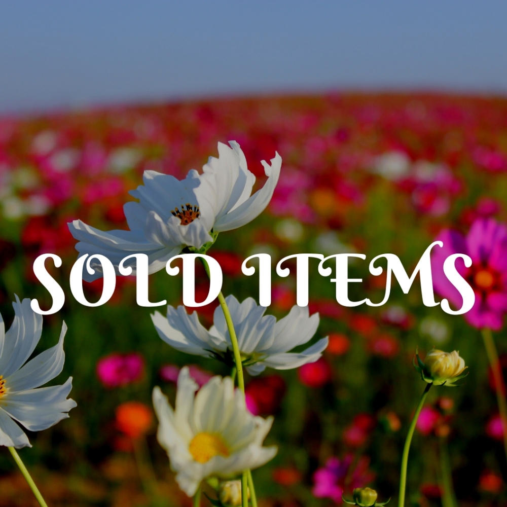 SOLD ITEMS